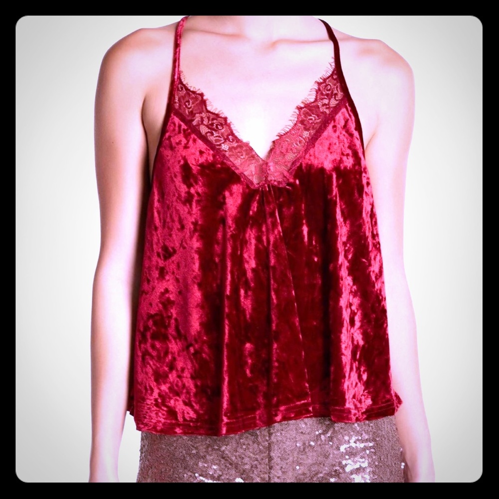 Camisole Red Velvet
